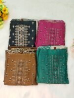 Pakistani Inspire Stex Cotton Embroidery Three Piece - Image 5