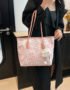 Niche Graffiti Portable Large Tote Bag for Women