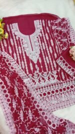 Pakistani Inspired Kashmiri Georgette Bonanza Dresses - Image 2