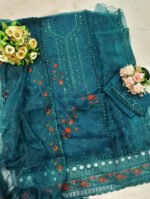 Shiny Tissue Fabric Three Piece Collection