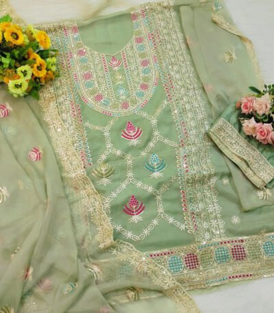 Exclusive Star Georgette Party Dress Collection