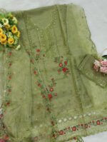 Shiny Tissue Fabric Three Piece Collection - Image 4